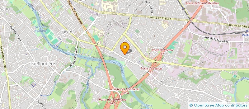 localisation de l'entreprise SCAELINFO à VERTOU