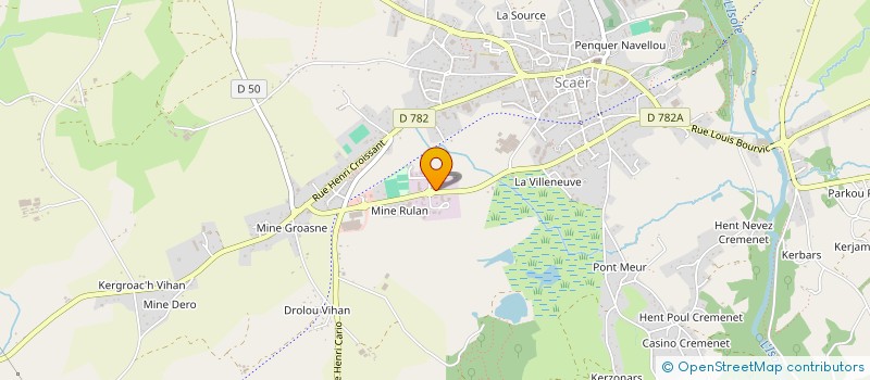 localisation de l'entreprise SCAER SABLAGE  SCAER