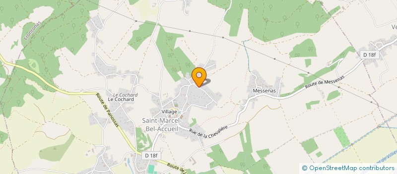 localisation de l'entreprise SCAF  SAINT-MARCEL-BEL-ACCUEIL