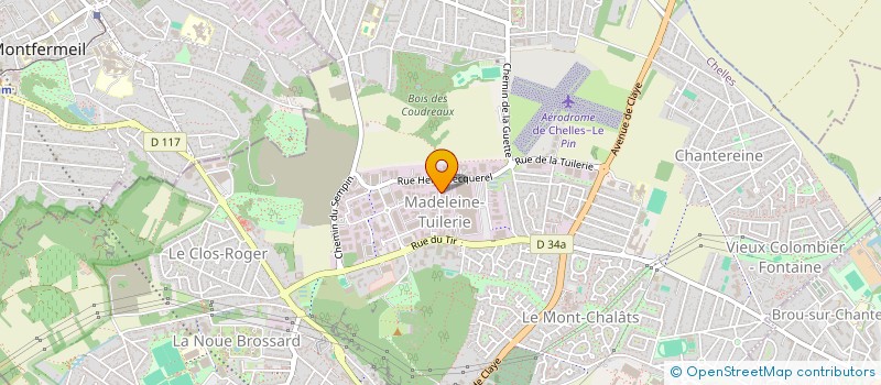 localisation de l'entreprise SCAFFOLDING BTP  CHELLES