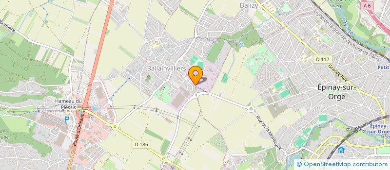 localisation de l'entreprise SCAFFRANCE  BALLAINVILLIERS