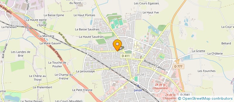 localisation de l'entreprise SCAFLEUR  JANZE