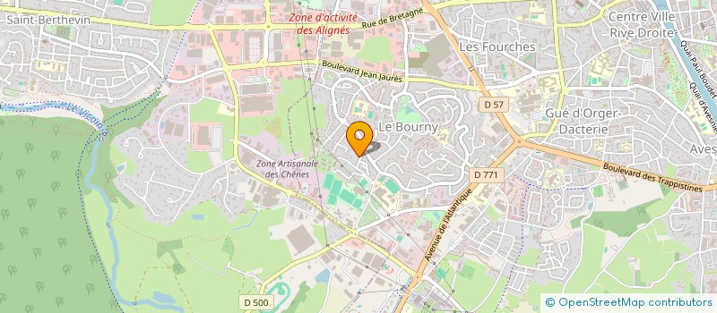 localisation de l'entreprise SCAFT à LAVAL
