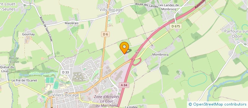 localisation de l'entreprise SCAG  VILLERS-BOCAGE