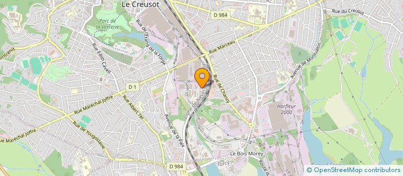 localisation de l'entreprise SCAI SYSTEMS  LE CREUSOT