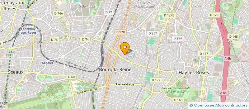 localisation de l'entreprise SCAIT à BOURG-LA-REINE