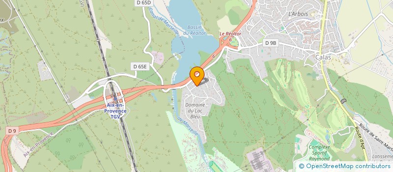 localisation de l'entreprise SCAJ  CABRIES