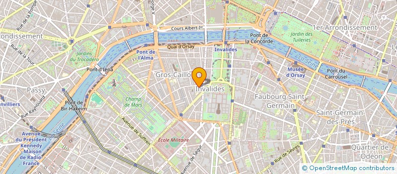 localisation de l'entreprise SCAJ GRENELLE  PARIS