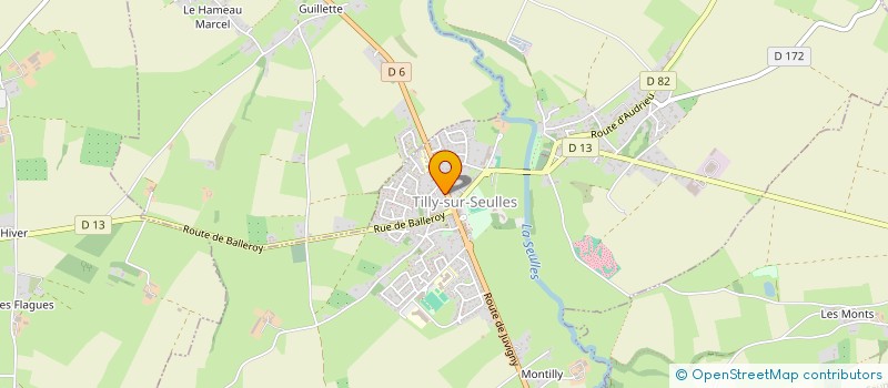 localisation de l'entreprise SCAL  TILLY-SUR-SEULLES