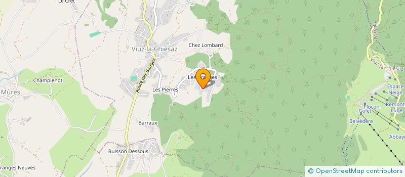 localisation de l'entreprise SCAL IMMO  VIUZ-LA-CHIESAZ