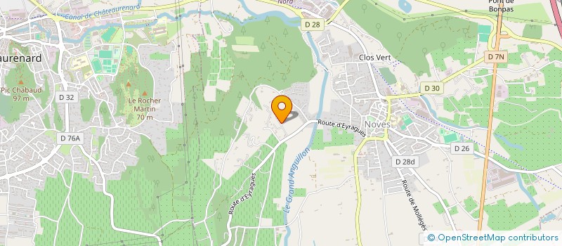 localisation de l'entreprise SCALA CONCEPT  NOVES