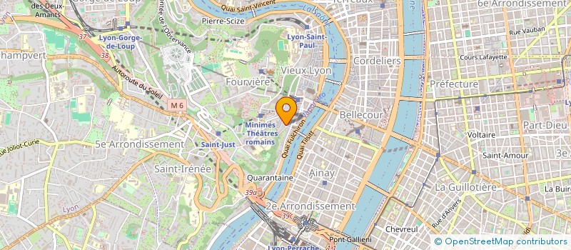 localisation de l'entreprise SCALA PLUS CONSEIL ET FORMATION à LYON