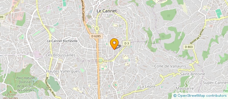 localisation de l'entreprise SCALA'S à LE CANNET
