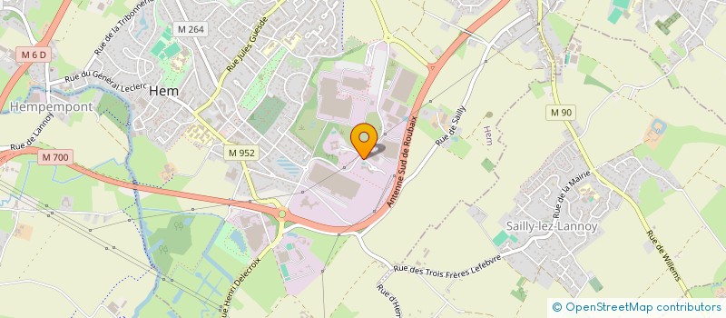 localisation de l'entreprise SCALAIR à HEM