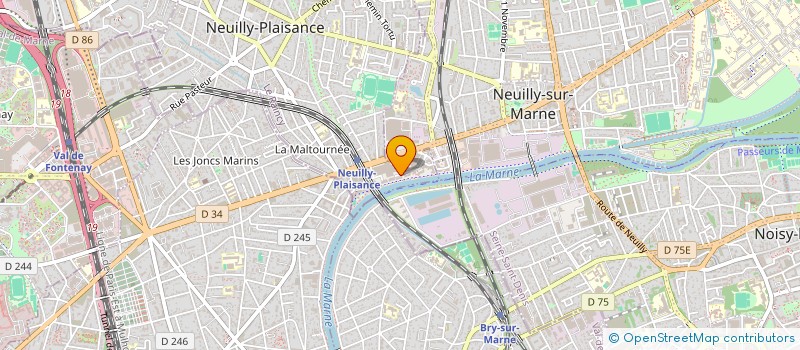 localisation de l'entreprise SCALE  NEUILLY-PLAISANCE