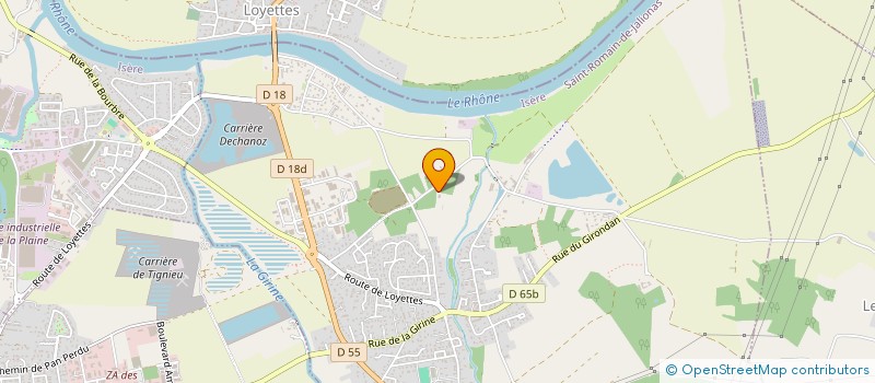 localisation de l'entreprise SCALE  SAINT-ROMAIN-DE-JALIONAS