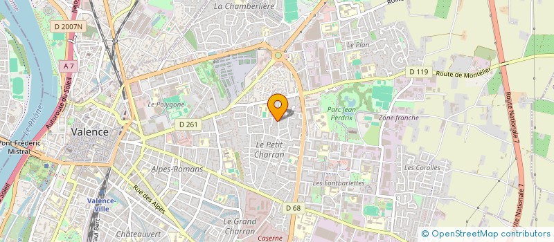 localisation de l'entreprise SCALE NETWORKS à VALENCE