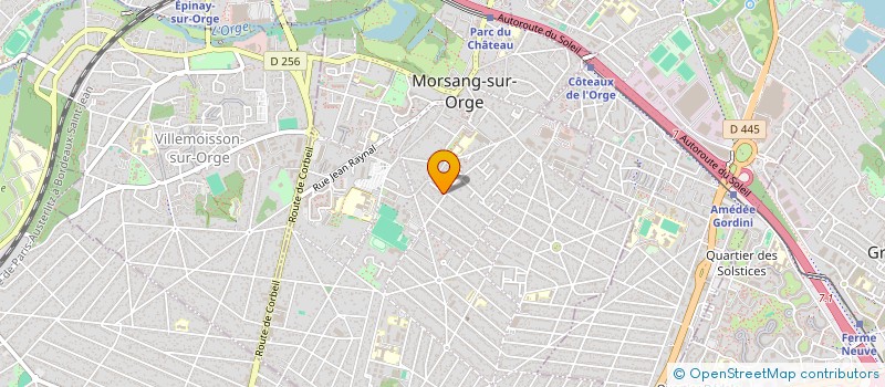 localisation de l'entreprise SCALE UP  MORSANG-SUR-ORGE