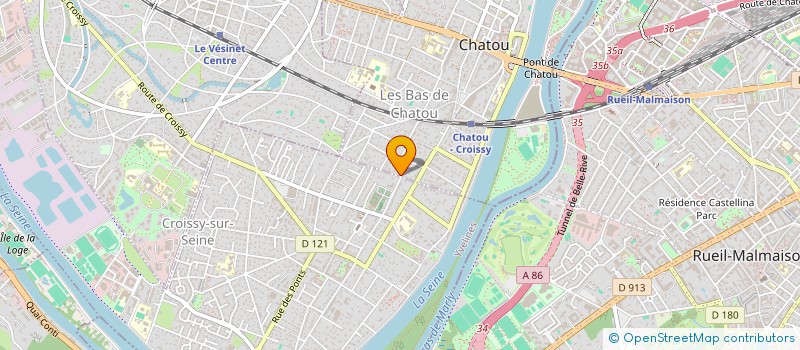 localisation de l'entreprise SCALECHANGER  CHATOU