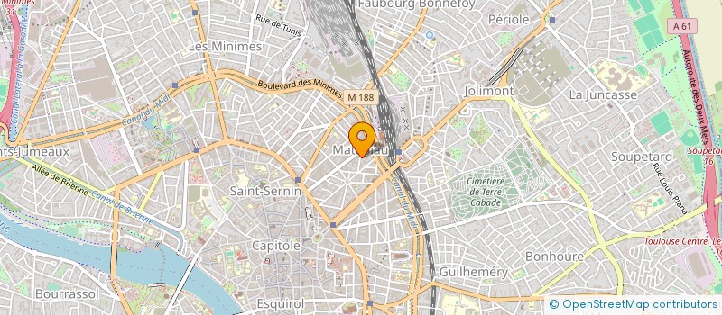 localisation de l'entreprise SCALEN DISTRIBUTION à TOULOUSE