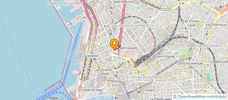 localisation de l'entreprise SCALENE à MARSEILLE 3