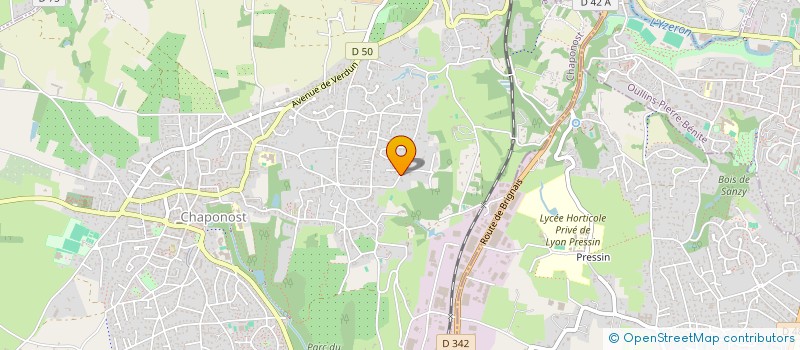 localisation de l'entreprise SCALENIX  CRAPONNE