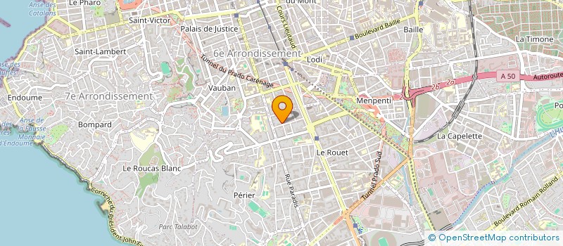localisation de l'entreprise SCALEO  MARSEILLE