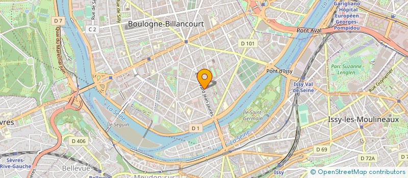 localisation de l'entreprise SCALES à BOULOGNE-BILLANCOURT
