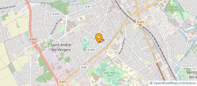 localisation de l'entreprise SCALESPHERE  SAINT-ANDRE-LES-VERGERS