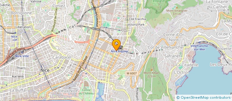 localisation de l'entreprise SCALETTA  NICE