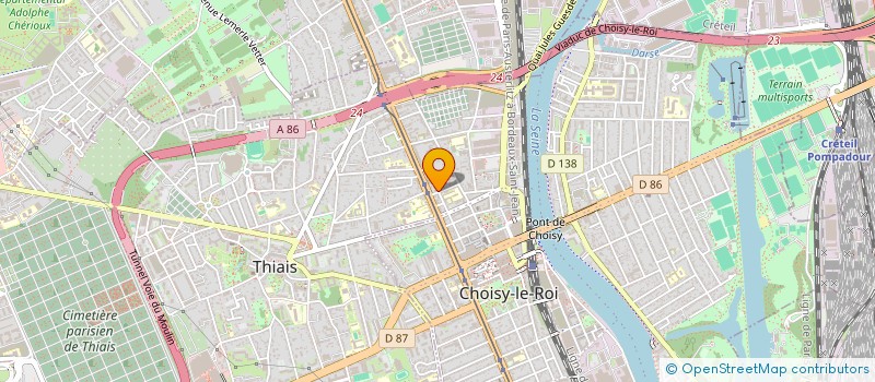 localisation de l'entreprise SCALEWORD CONSULTING à CHOISY-LE-ROI