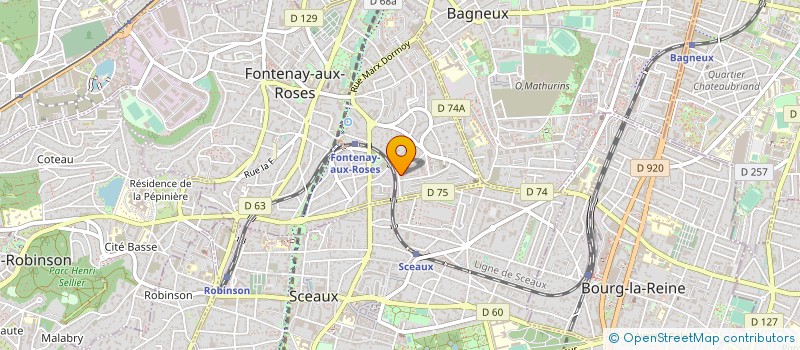 localisation de l'entreprise SCALFFOLDING SERVICES PROVIDER à FONTENAY-AUX-ROSES