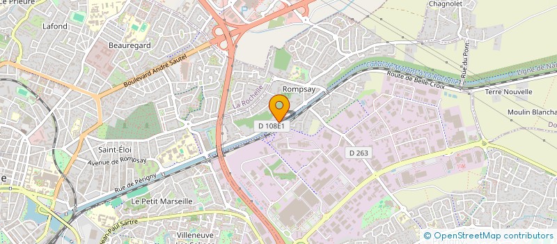 localisation de l'entreprise SCALI  PERIGNY