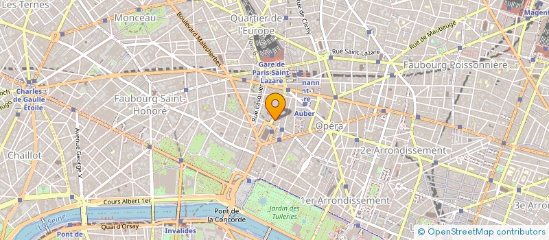 localisation de l'entreprise SCALIA FRANCE à PARIS