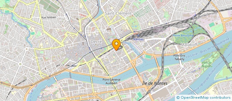 localisation de l'entreprise SCALIZER à NANTES
