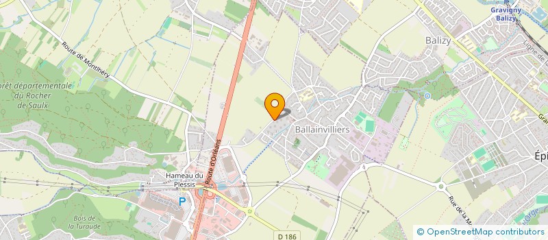 localisation de l'entreprise SCALLIN à BALLAINVILLIERS