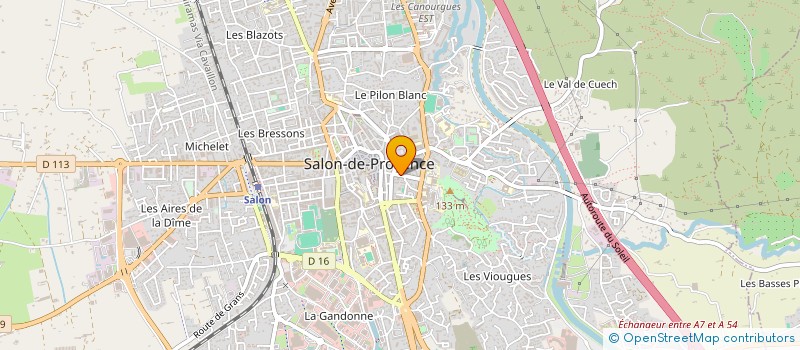 localisation de l'entreprise SCALP  SALON-DE-PROVENCE