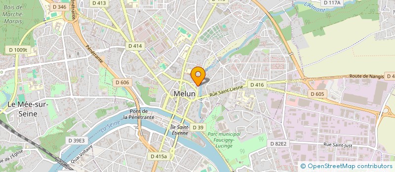 localisation de l'entreprise SCALP TRADING à MELUN