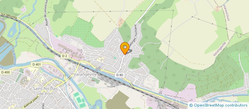 localisation de l'entreprise SCALPEL  VARANGEVILLE