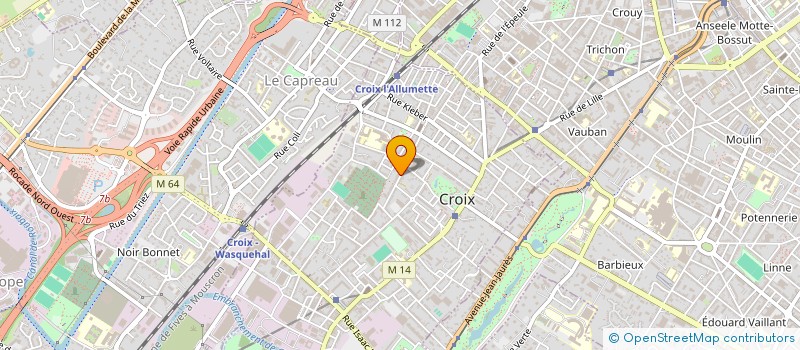 localisation de l'entreprise SCALPEL STUDIO  CROIX