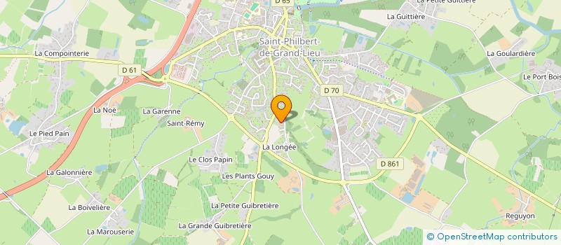 localisation de l'entreprise SCAMBIO à SAINT-PHILBERT-DE-GRAND-LIEU