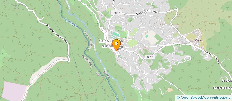 localisation de l'entreprise SCAMES à SAINT-CEZAIRE-SUR-SIAGNE