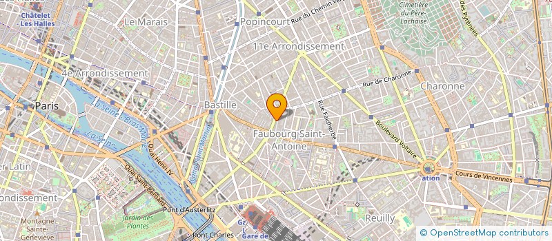 localisation de l'entreprise SCAMPI à PARIS