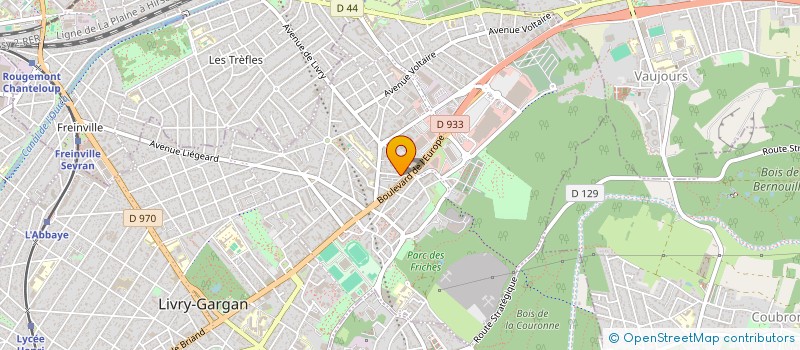 localisation de l'entreprise SCAMPIA TRANSPORT  LIVRY-GARGAN