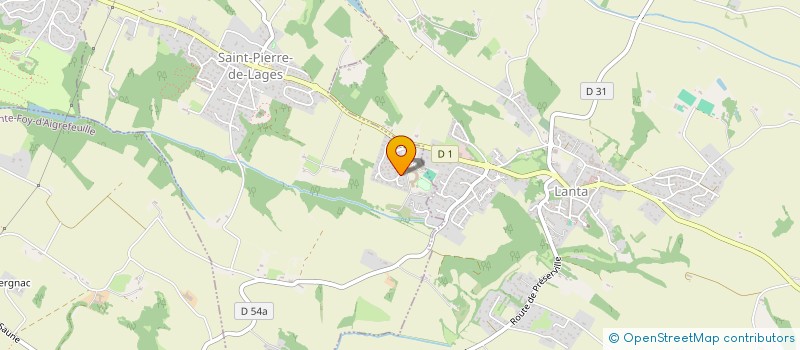 localisation de l'entreprise SCAMPS  SAINT-PIERRE-DE-LAGES