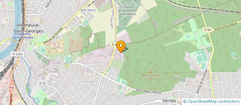 localisation de l'entreprise SCAMTECH  CROSNE