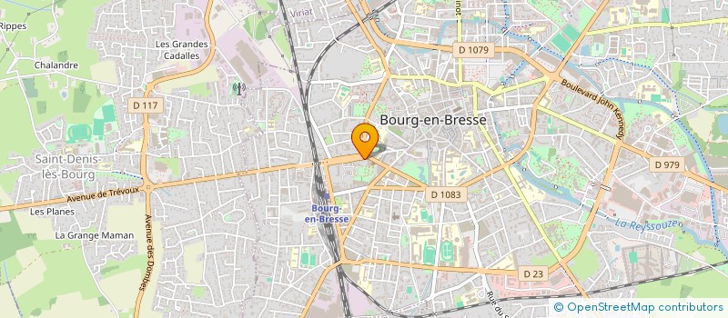 localisation de l'entreprise SCAN à BOURG-EN-BRESSE