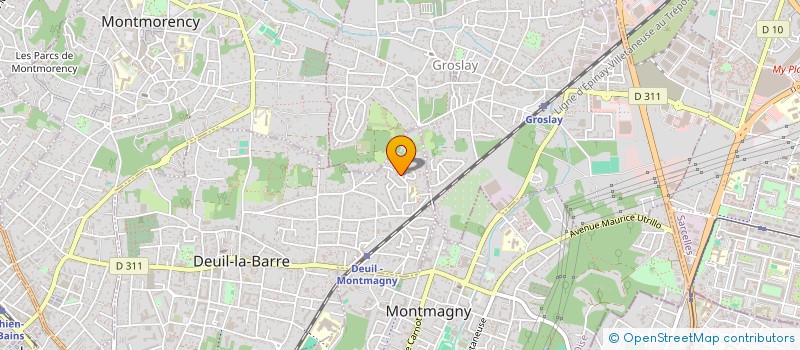 localisation de l'entreprise SCAN CONSULTING à DEUIL-LA-BARRE