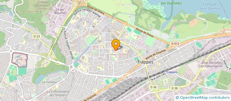 localisation de l'entreprise SCAN IRM IMAGERIE à TRAPPES