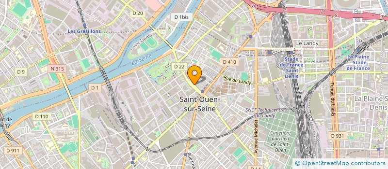 localisation de l'entreprise SCAN PUNAISE à SAINT-OUEN-SUR-SEINE
